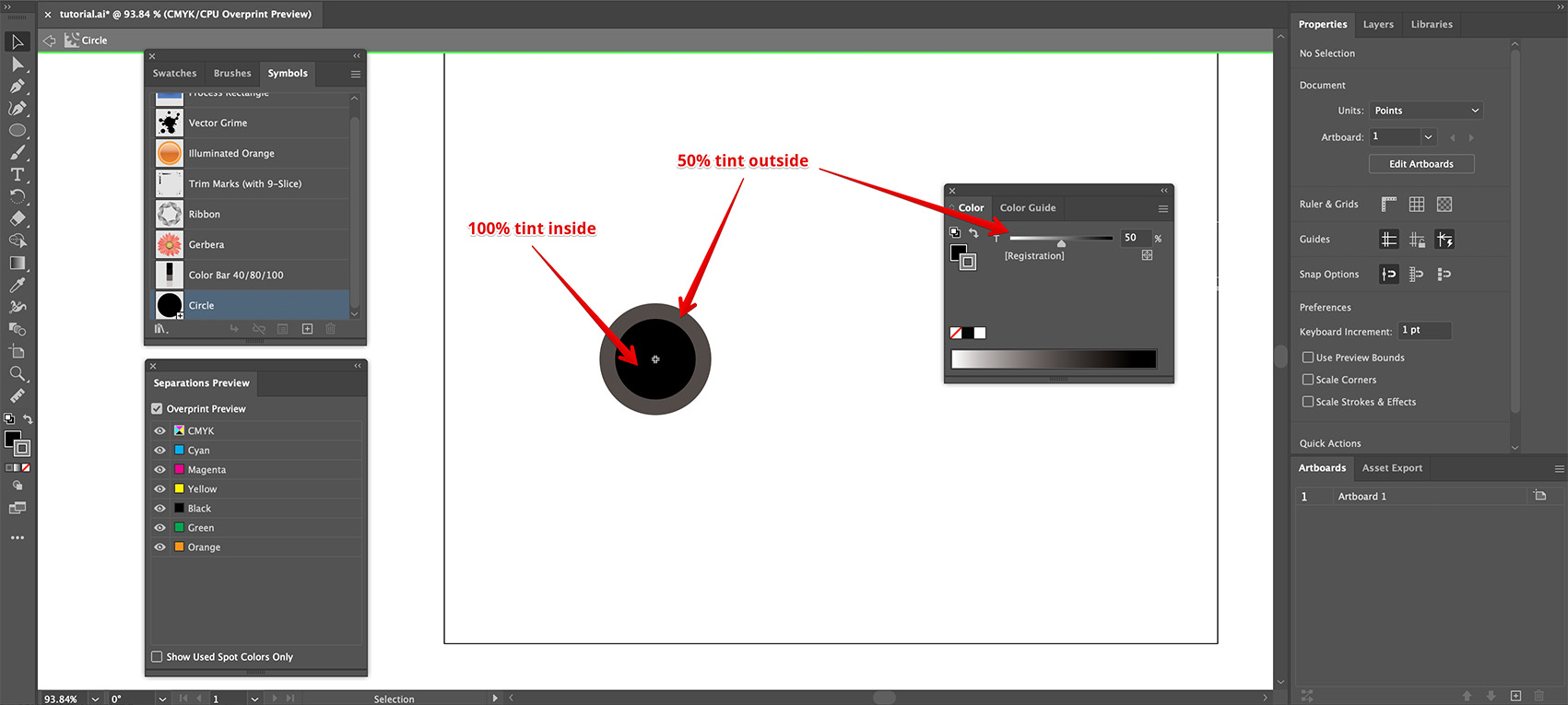 Adding stroke color to the color bar symbol