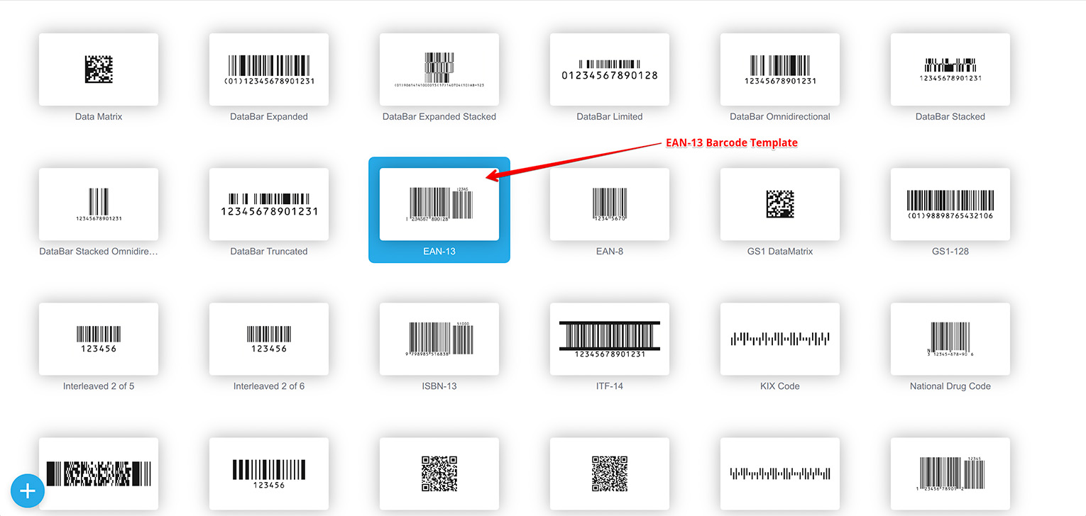 Штрих-код EAN-13 созданный в Barcode