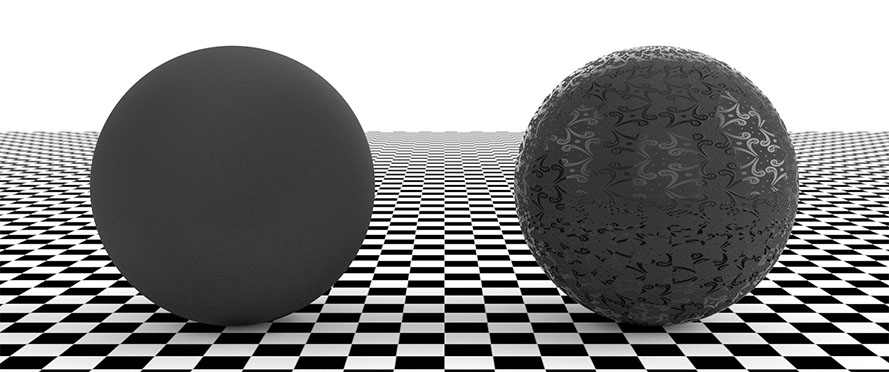 Эффект UV-лака, сделанный маской шероховатости в Boxshot