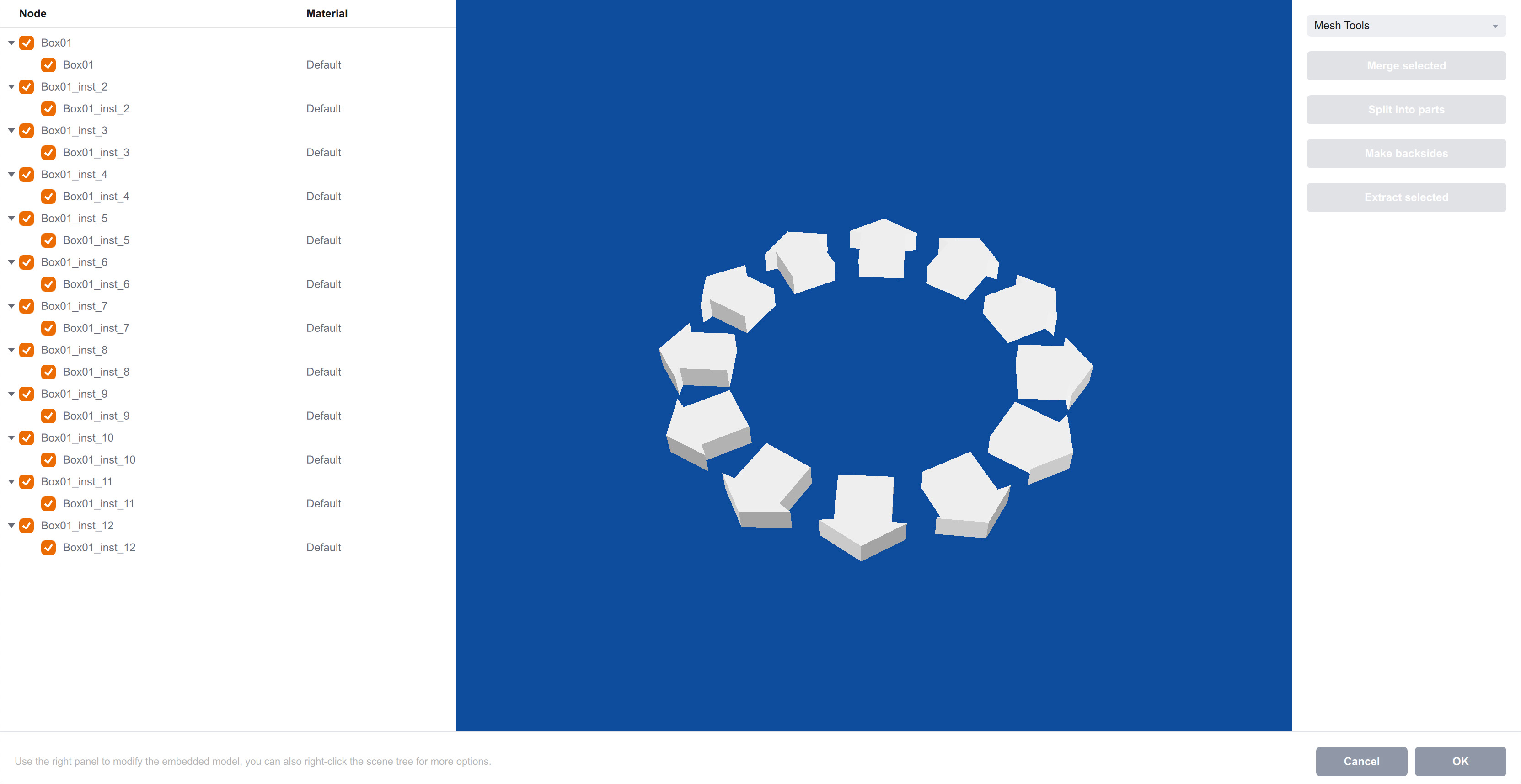 Importing Third-Party Shapes To Boxshot