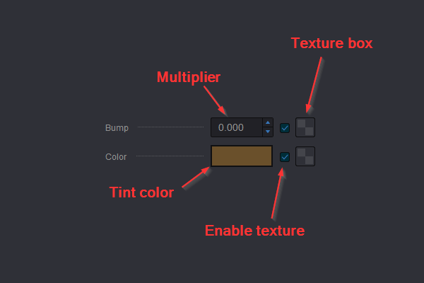 Texture control in Koru material explained