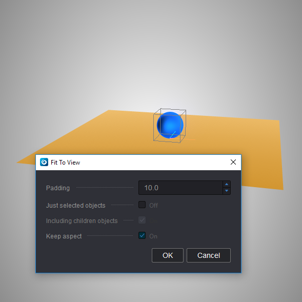 Fit to view tool in Koru