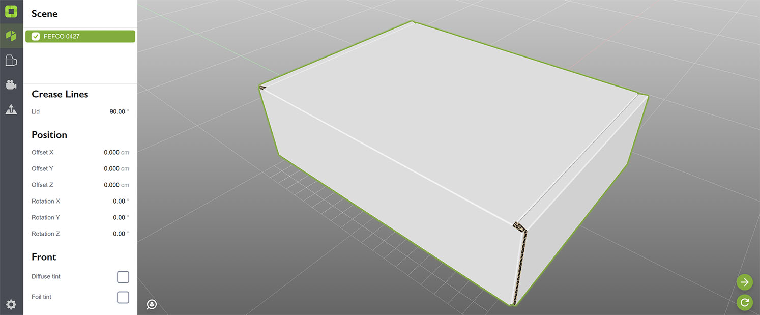 FEFCO-0427 in Origami