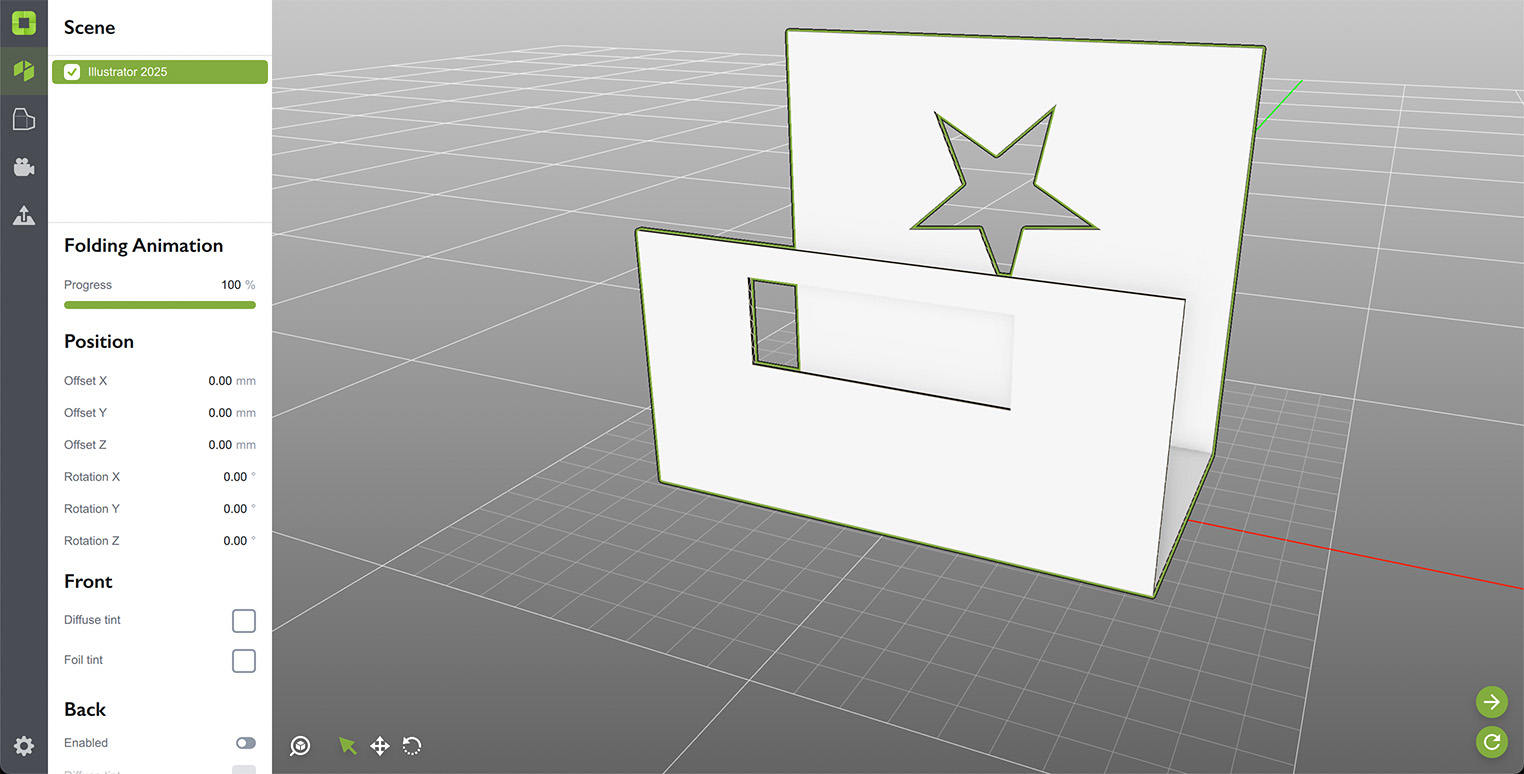 The shape is rotated after its anchor