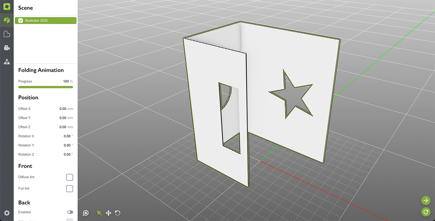 Rotating shape further using the anchors parameters