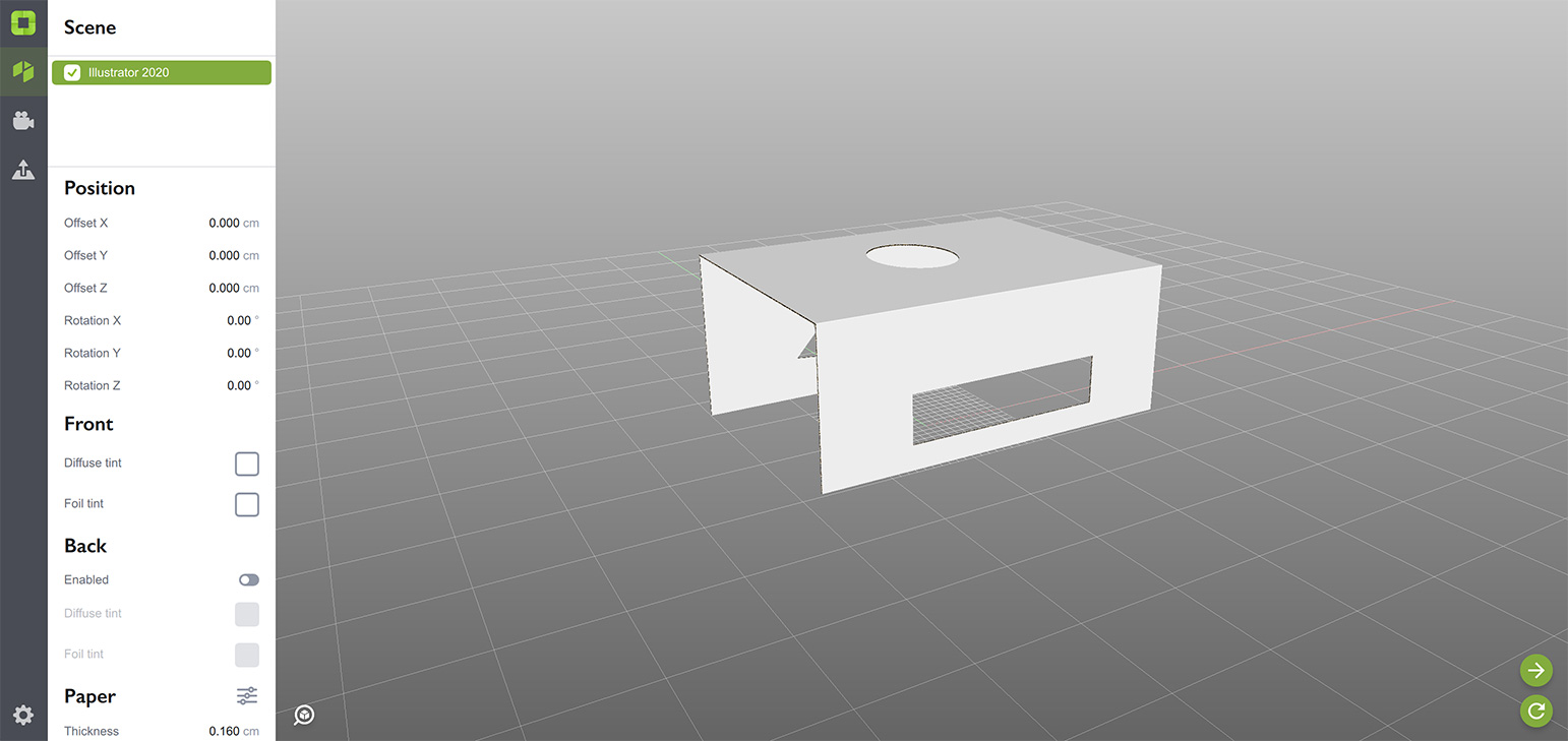 The scene we made in the last tutorial