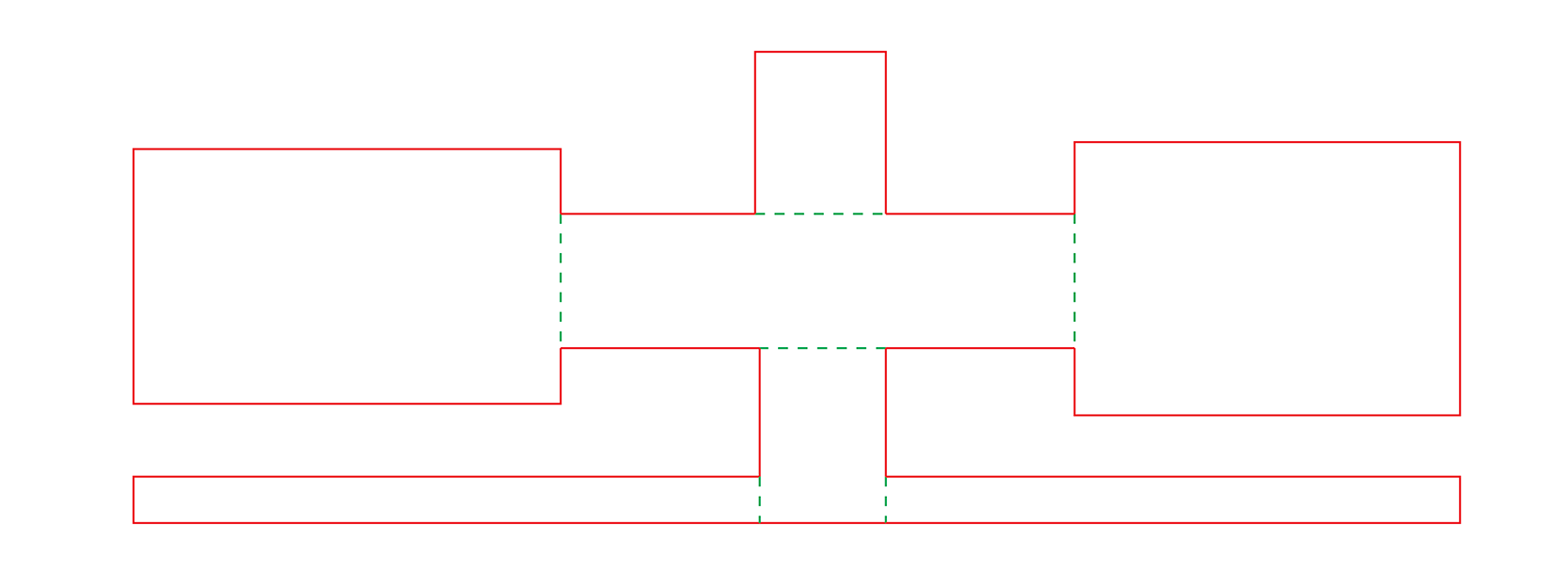 Simple dieline example