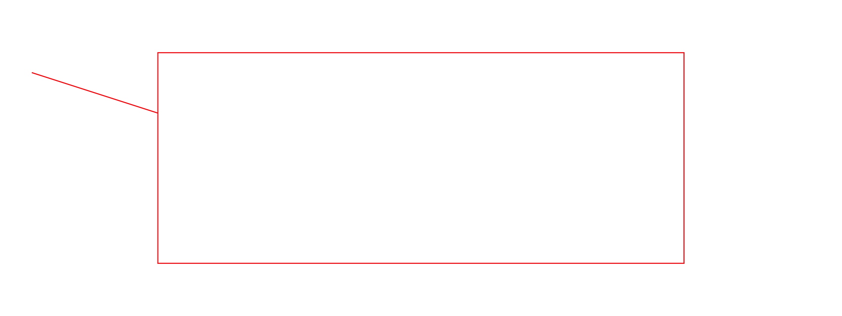 A simple example of the hanging element in Origami